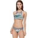 Big Storm Wave Banded Triangle Bikini Set View1