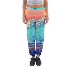Artistic Wave Sea Women s Jogger Sweatpants by Semog4