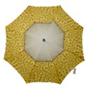 Texture Pattern Macro Glass Of Beer Foam White Yellow Art Hook Handle Umbrellas (Large) View1
