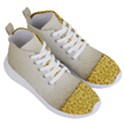 Texture Pattern Macro Glass Of Beer Foam White Yellow Art Women s Lightweight High Top Sneakers View3