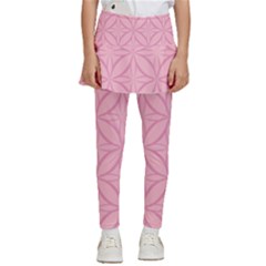Pink-75 Kids  Skirted Pants by nateshop