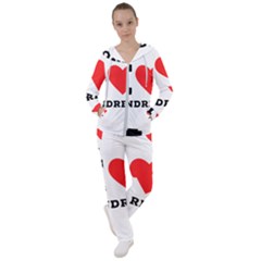 I Love Andrew Women s Tracksuit by ilovewhateva