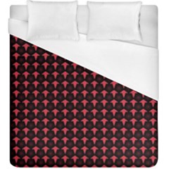 Arrow Pentagon Desktop Wallpaper Geometric Pattern Duvet Cover (king Size) by Jancukart