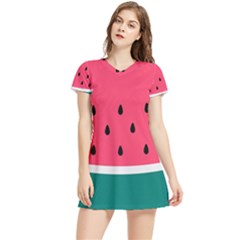 Watermelon Fruit Pattern Women s Sports Skirt by Semog4