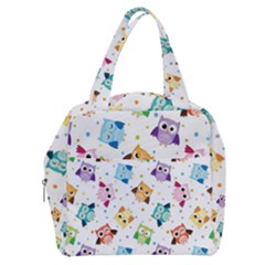 Owl Bird Boxy Hand Bag by Semog4