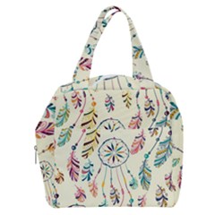 Dreamcatcher Abstract Pattern Boxy Hand Bag by Semog4