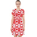 Background Card Checker Chequered Adorable in Chiffon Dress View1