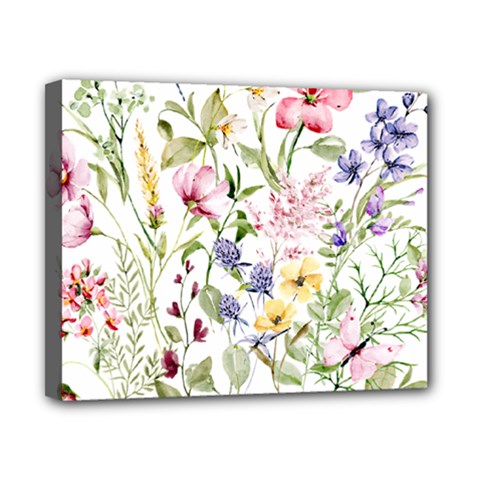 Bunch Of Flowers Canvas 10  X 8  (stretched) by zappwaits