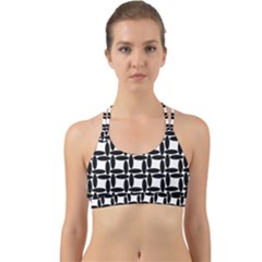 Ellipse-pattern-background Back Web Sports Bra by Semog4