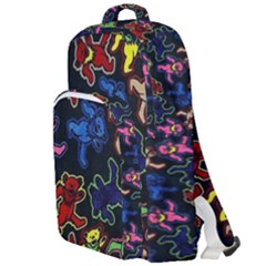 Grateful Dead Pattern Double Compartment Backpack by Semog4