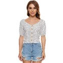 Joy Division Unknown Pleasures Post Punk Button up blouse View1