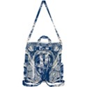 Skull Drawing Crossbody Backpack View3