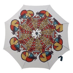 Amsterdam Graphic Design Poster Illustration Hook Handle Umbrellas (medium) by Salman4z