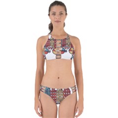 Amsterdam Graphic Design Poster Illustration Perfectly Cut Out Bikini Set by Salman4z