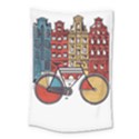 Amsterdam Graphic Design Poster Illustration Small Tapestry View1
