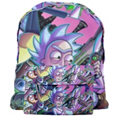 Rick And Morty Time Travel Ultra Giant Full Print Backpack by Salman4z