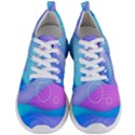 Colorful Blue Purple Wave Men s Lightweight Sports Shoes View1