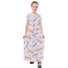 Medicine Kids  Short Sleeve Maxi Dress by SychEva