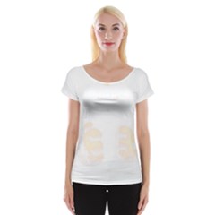 Boxing Cat Cap Sleeve Top by JayEdden