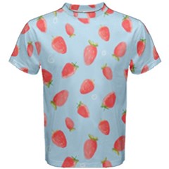 Strawberry Men s Cotton Tee by SychEva