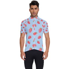 Strawberry Men s Short Sleeve Cycling Jersey by SychEva