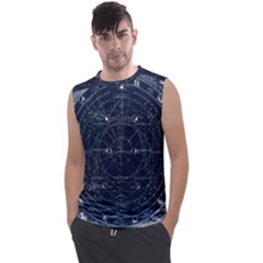 Vintage Astrology Poster Men s Regular Tank Top by ConteMonfrey
