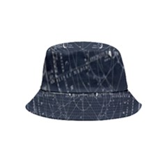 Vintage Astrology Poster Inside Out Bucket Hat (kids) by ConteMonfrey