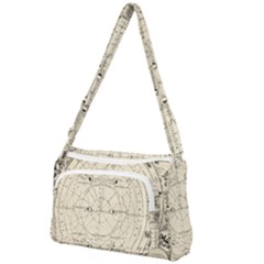 Astronomy Vintage Front Pocket Crossbody Bag by ConteMonfrey