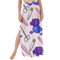 Manicure Maxi Chiffon Tie-up Sarong by SychEva