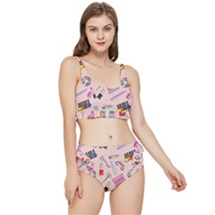 Manicure Frilly Bikini Set by SychEva
