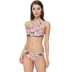Manicure Banded Triangle Bikini Set by SychEva