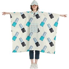Nails Women s Hooded Rain Ponchos by SychEva