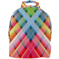 Graphics Colorful Colors Wallpaper Graphic Design Mini Full Print Backpack by Amaryn4rt