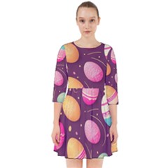 Easter Eggs Egg Smock Dress by Ravend