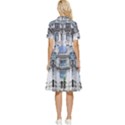 Squad Latvia Architecture Button Top Knee Length Dress View2