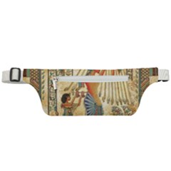 Egyptian Man Sun God Ra Amun Active Waist Bag by Celenk