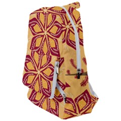 Flower Mandala Template Sketch Drawing Art Travelers  Backpack by Uceng