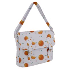 Oranges Buckle Messenger Bag by SychEva