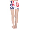 Usa Stars Fourth Of July Symbol America Usa Stars Kids  Sports Shorts View2