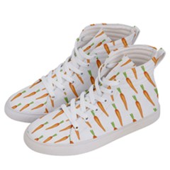 Carrot Men s Hi-top Skate Sneakers by SychEva