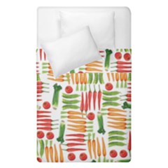 Vegetables Duvet Cover Double Side (single Size) by SychEva