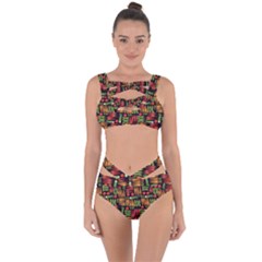 Vegetable Bandaged Up Bikini Set  by SychEva