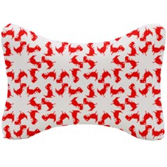 Lonely T-rex Dinosaur Dinosaur Game Pattern Seat Head Rest Cushion by Ravend