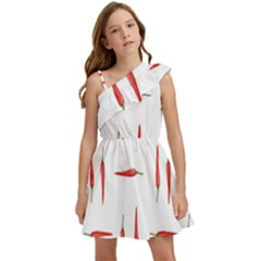 Pepper Kids  One Shoulder Party Dress by SychEva