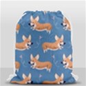 Corgi Patterns Drawstring Bag (Small) View1