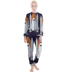 Rocket Space Universe Spaceship Women s Lounge Set by Salman4z
