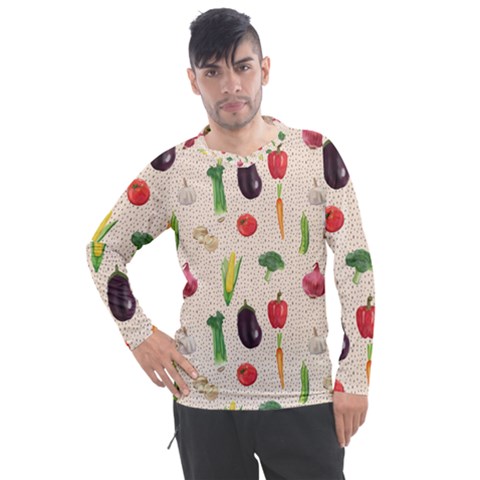 Vegetables Men s Pique Long Sleeve Tee by SychEva