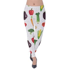 Vegetable Velvet Leggings by SychEva