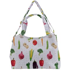 Vegetable Double Compartment Shoulder Bag by SychEva