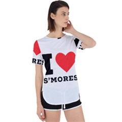 I Love S’mores  Perpetual Short Sleeve T-shirt by ilovewhateva